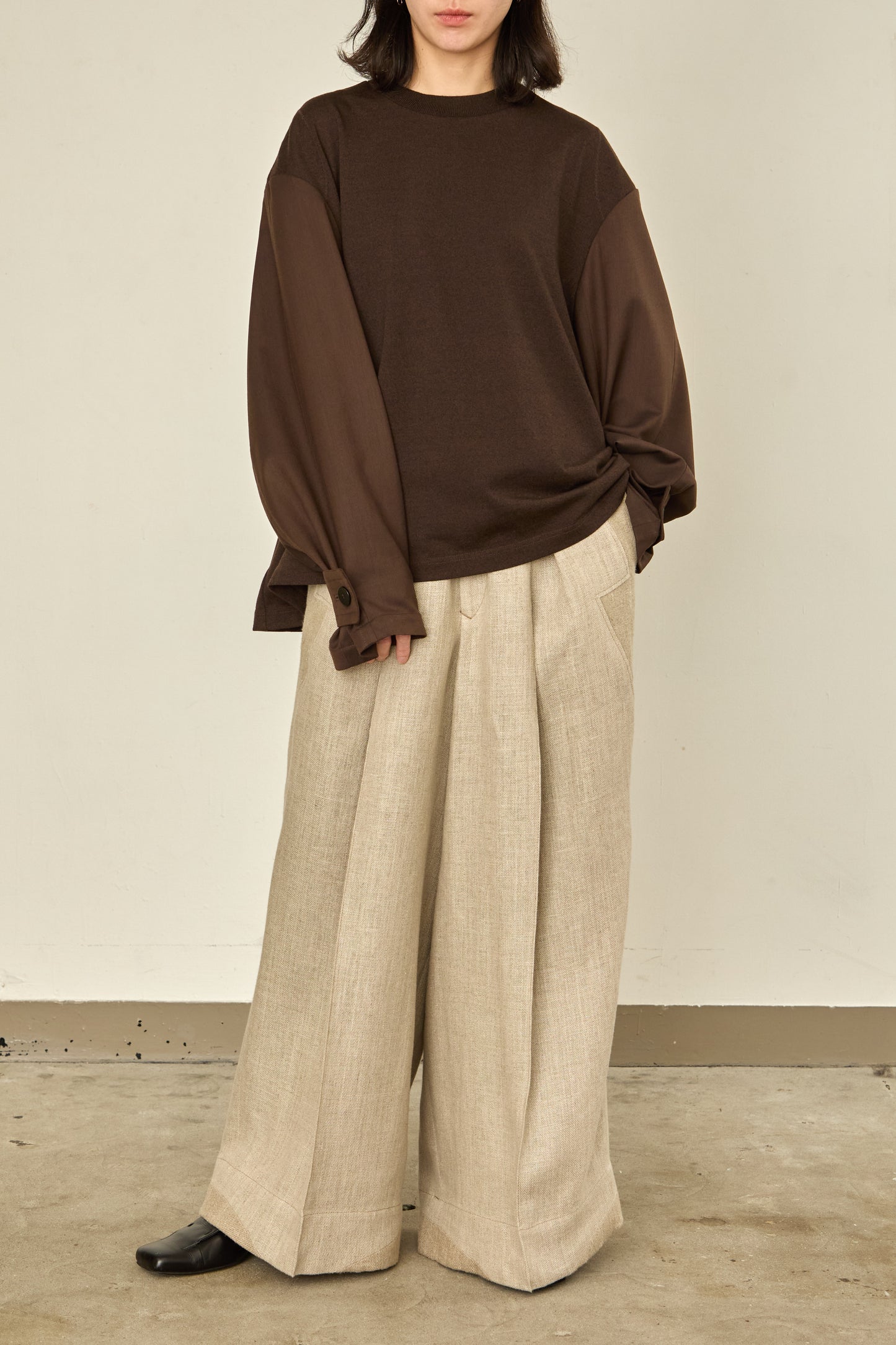 i'm here : UN(I)FORM JERSEY : DOCKING PULL OVER