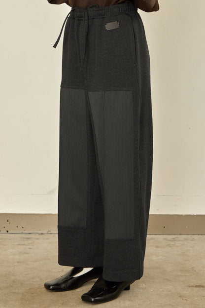 i'm here : UN(I)FORM JERSEY : DOCKING PANTS / GRAY