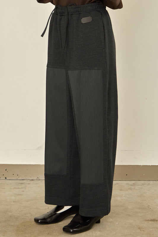 i'm here : UN(I)FORM JERSEY : DOCKING PANTS / GRAY