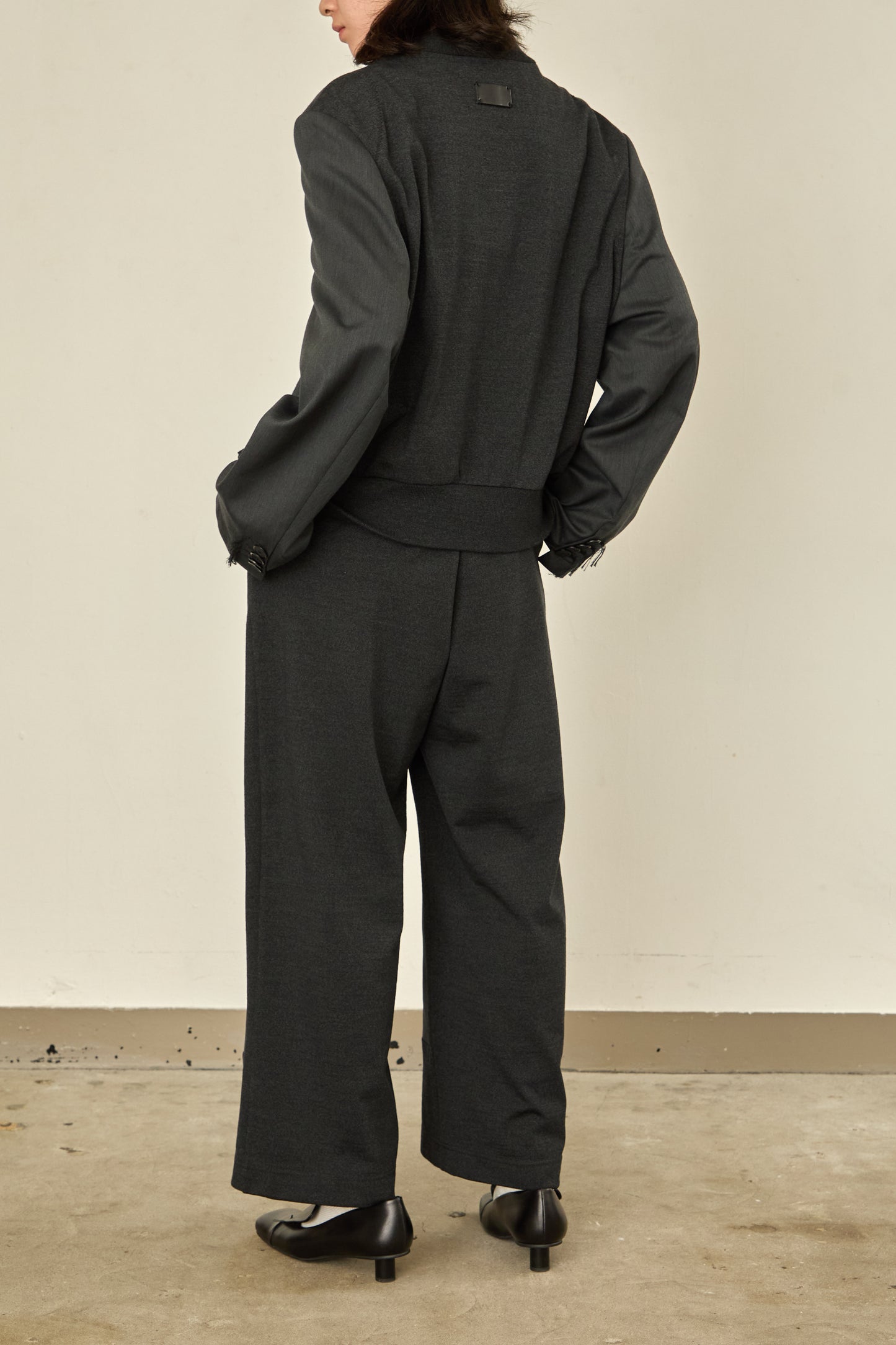 i'm here : UN(I)FORM JERSEY : DOCKING CARDIGAN