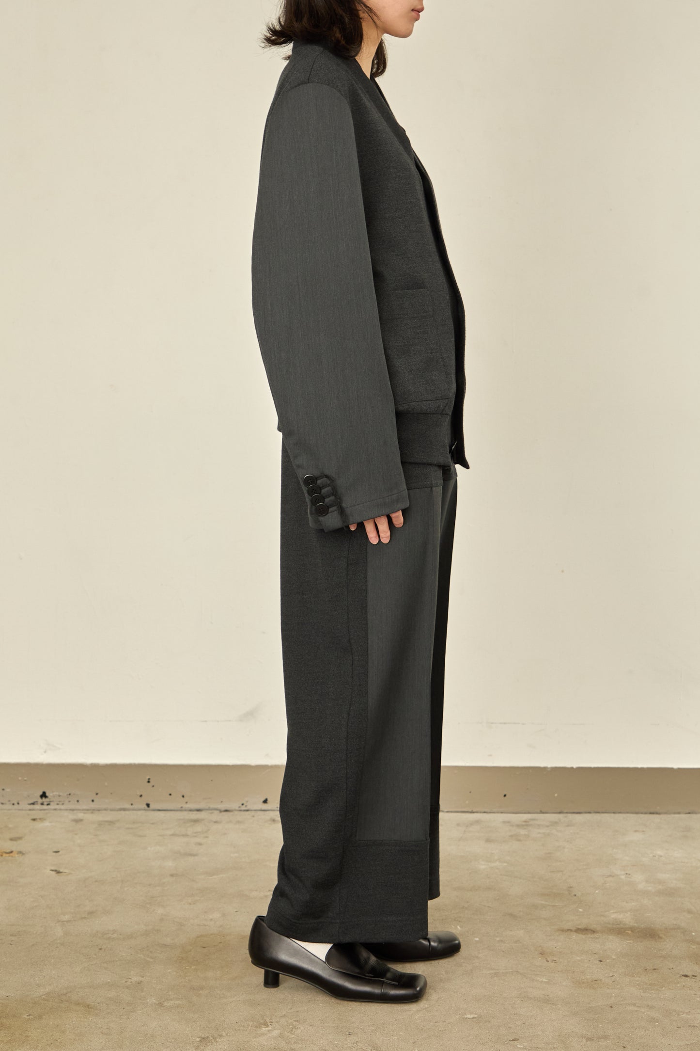 i'm here : UN(I)FORM JERSEY : DOCKING CARDIGAN