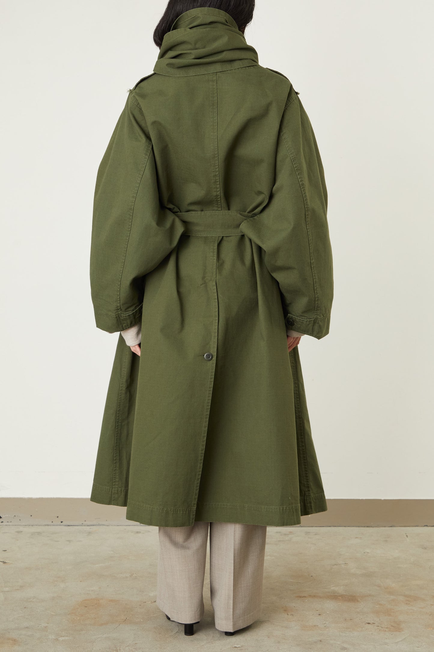 i'm here : HAOLI MILITARY COAT :