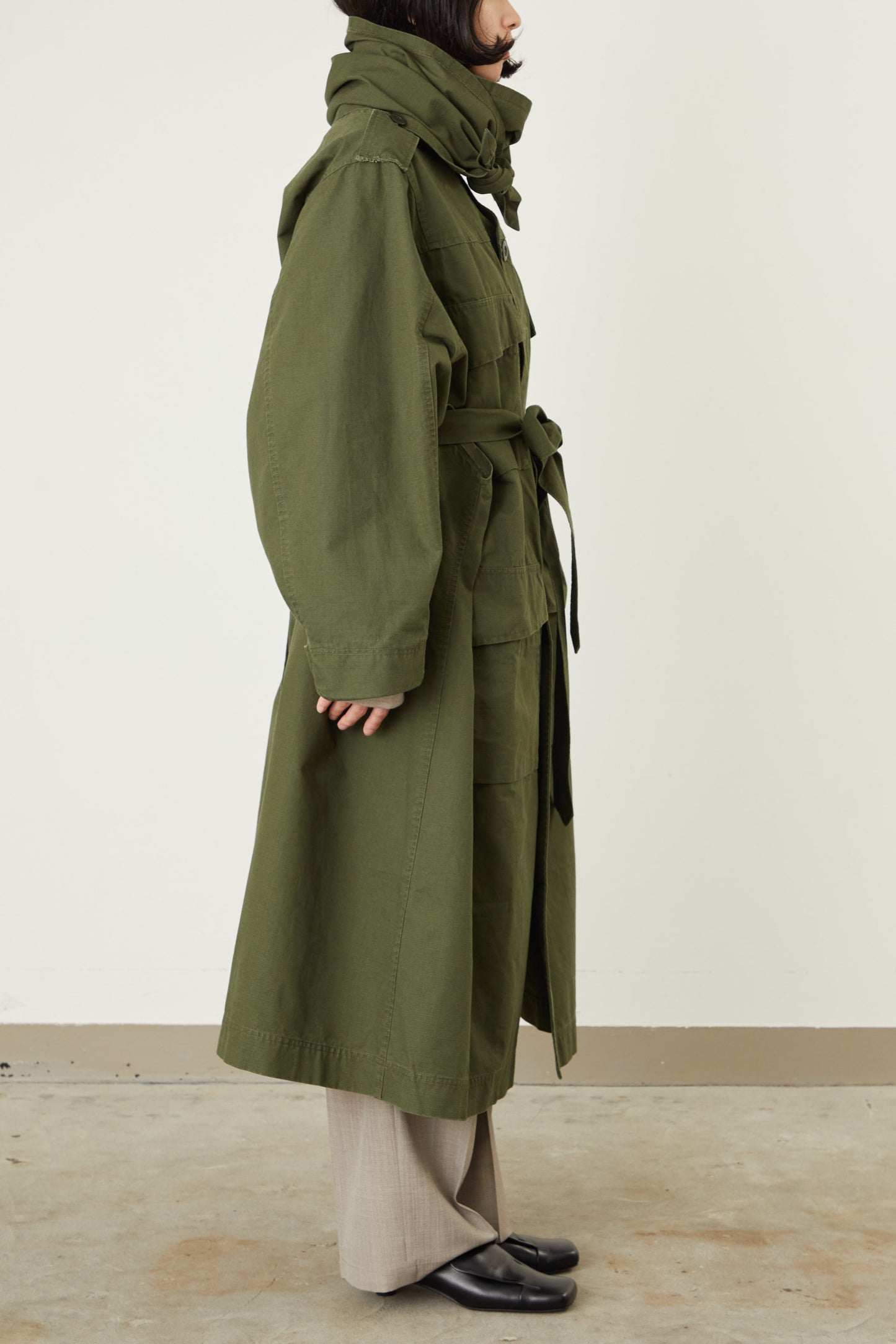 i'm here : HAOLI MILITARY COAT :