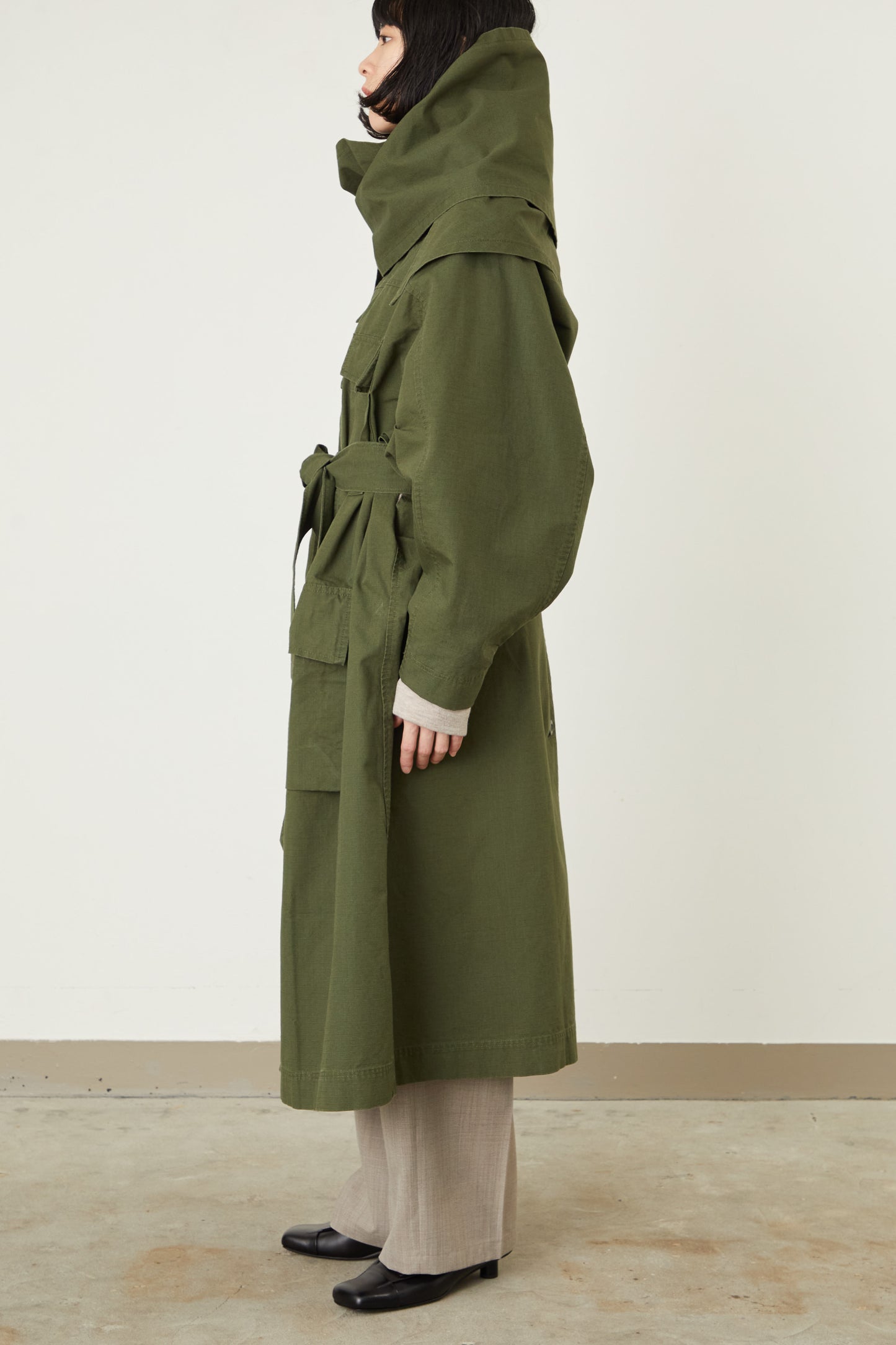 i'm here : HAOLI MILITARY COAT :