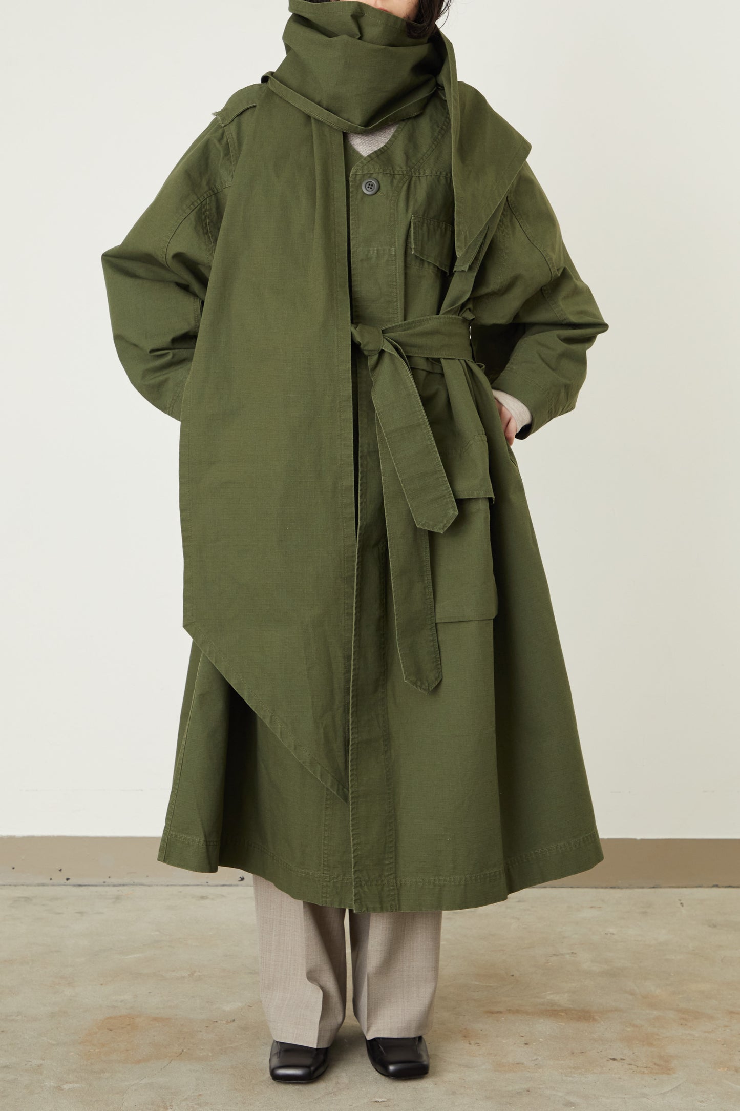 i'm here : HAOLI MILITARY COAT :