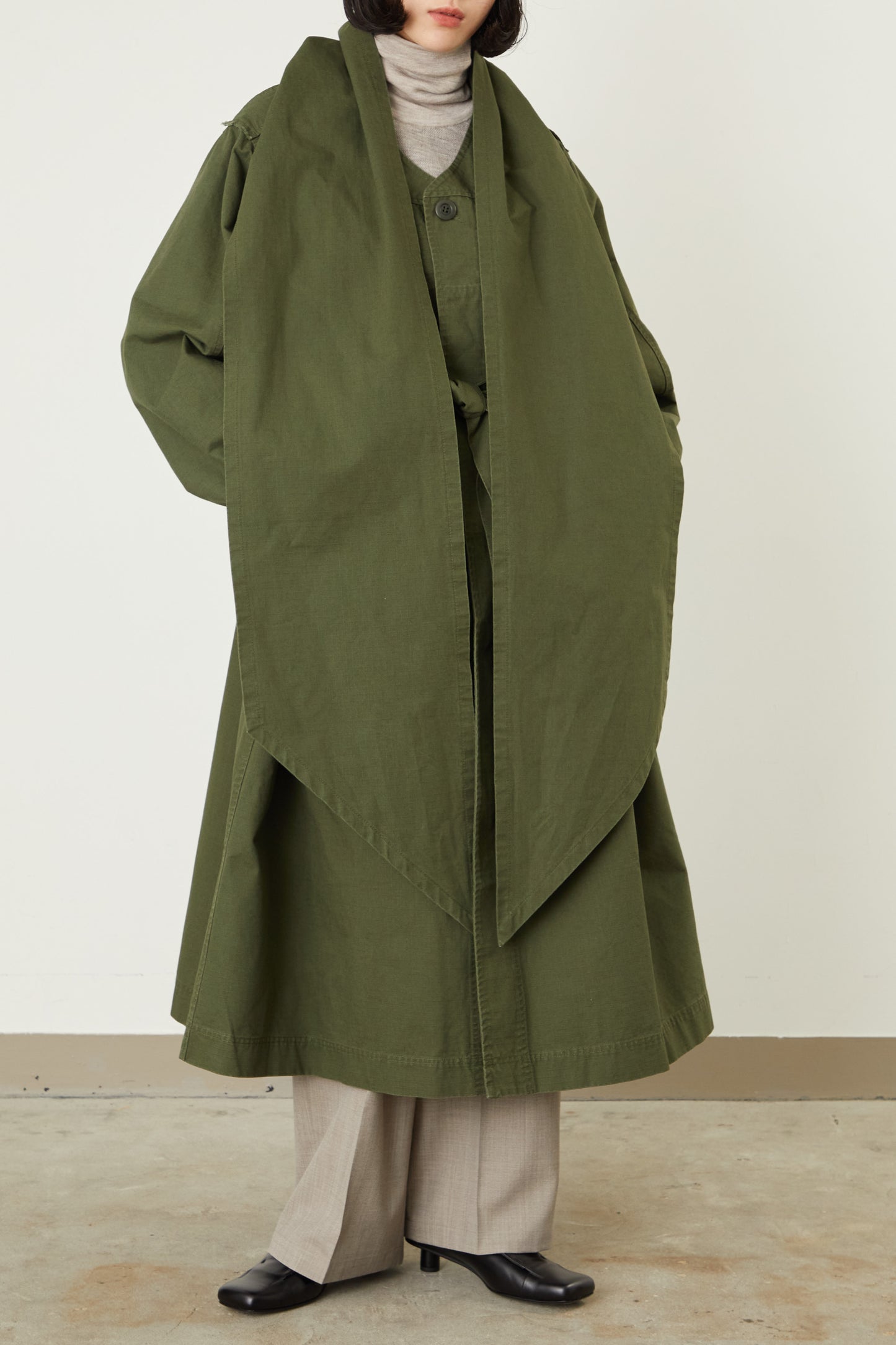 i'm here : HAOLI MILITARY COAT :