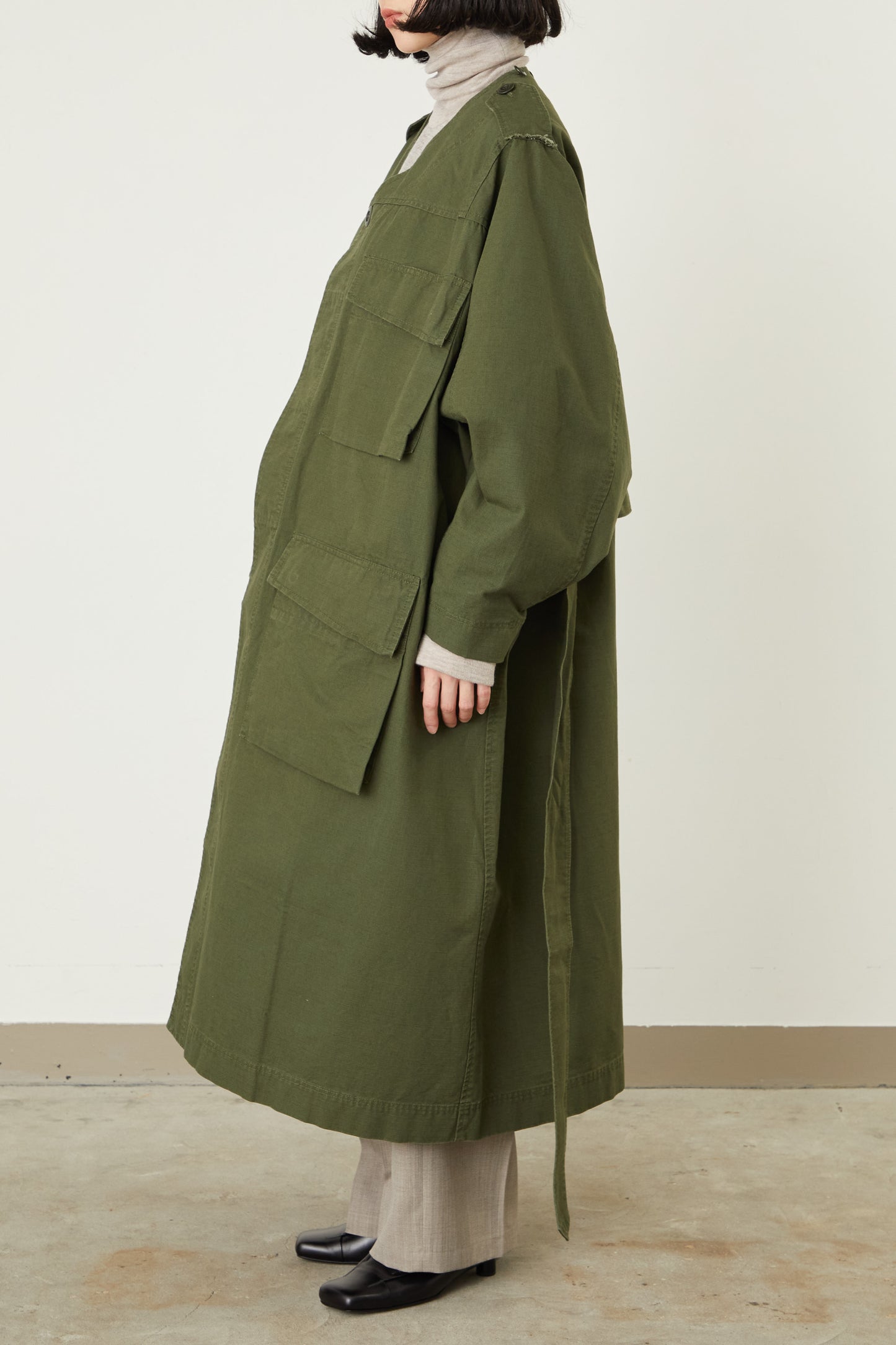 i'm here : HAOLI MILITARY COAT :