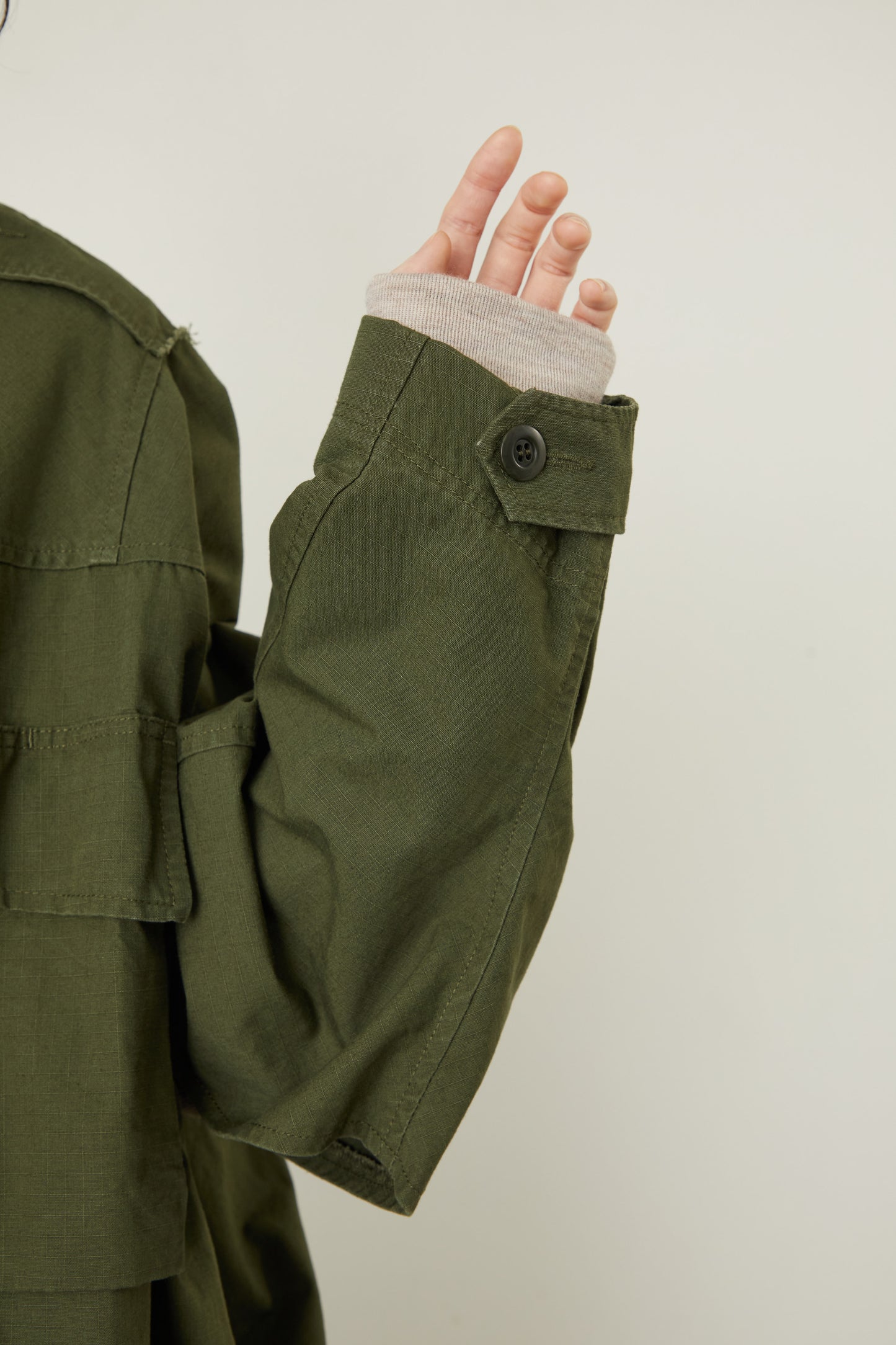 i'm here : HAOLI MILITARY COAT :