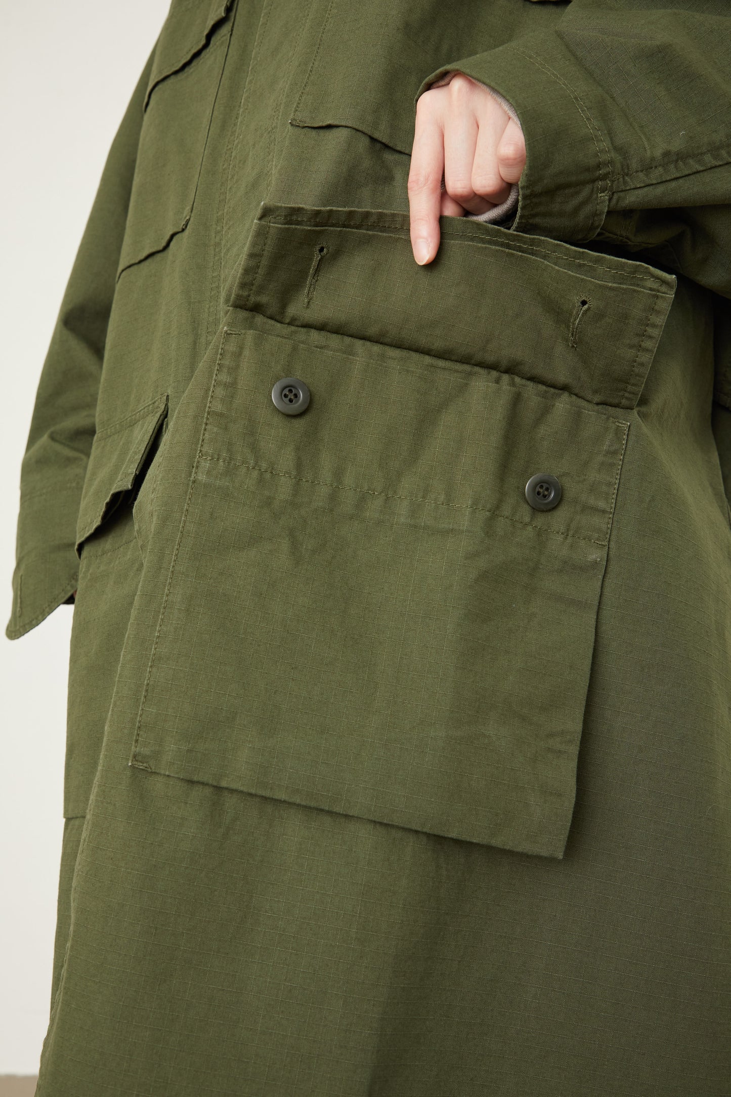 i'm here : HAOLI MILITARY COAT :