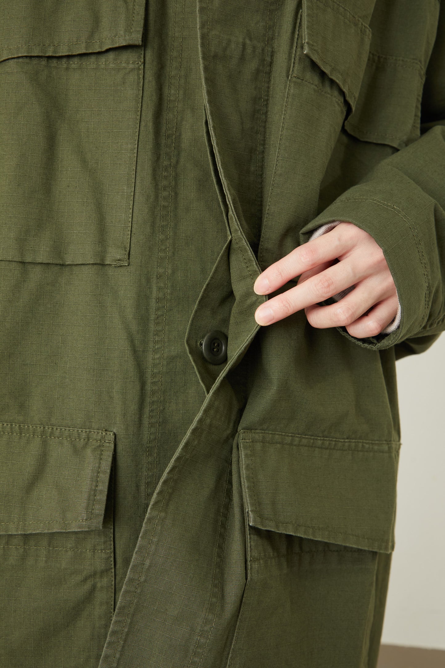 i'm here : HAOLI MILITARY COAT :