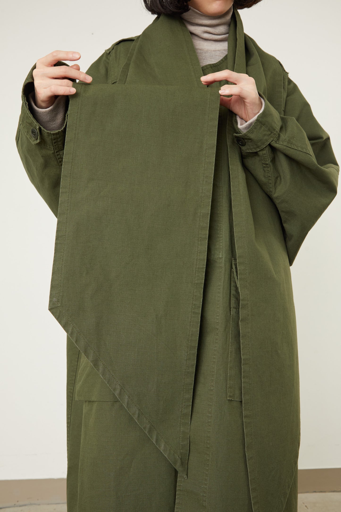 i'm here : HAOLI MILITARY COAT :