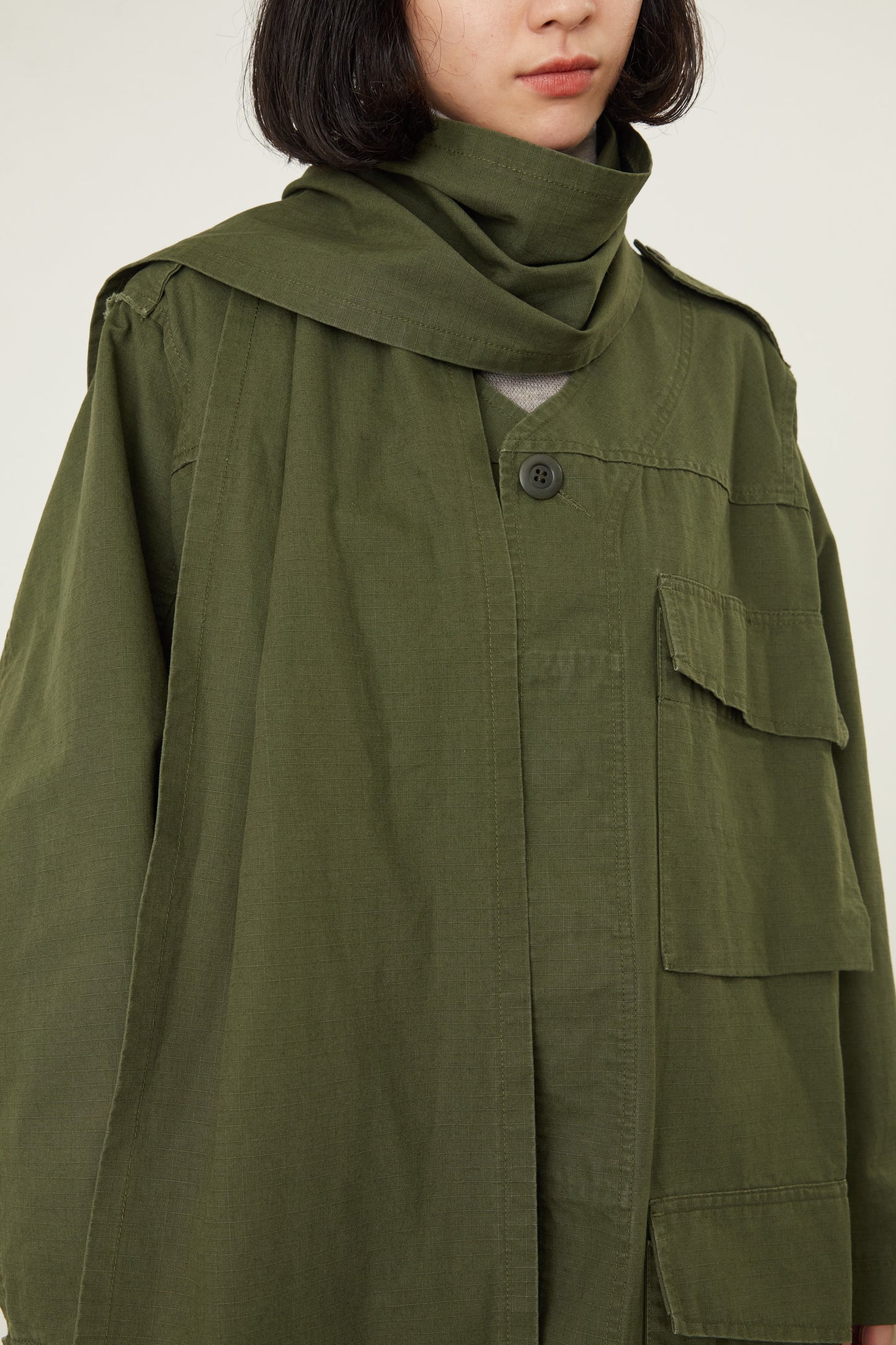 i'm here : HAOLI MILITARY COAT :