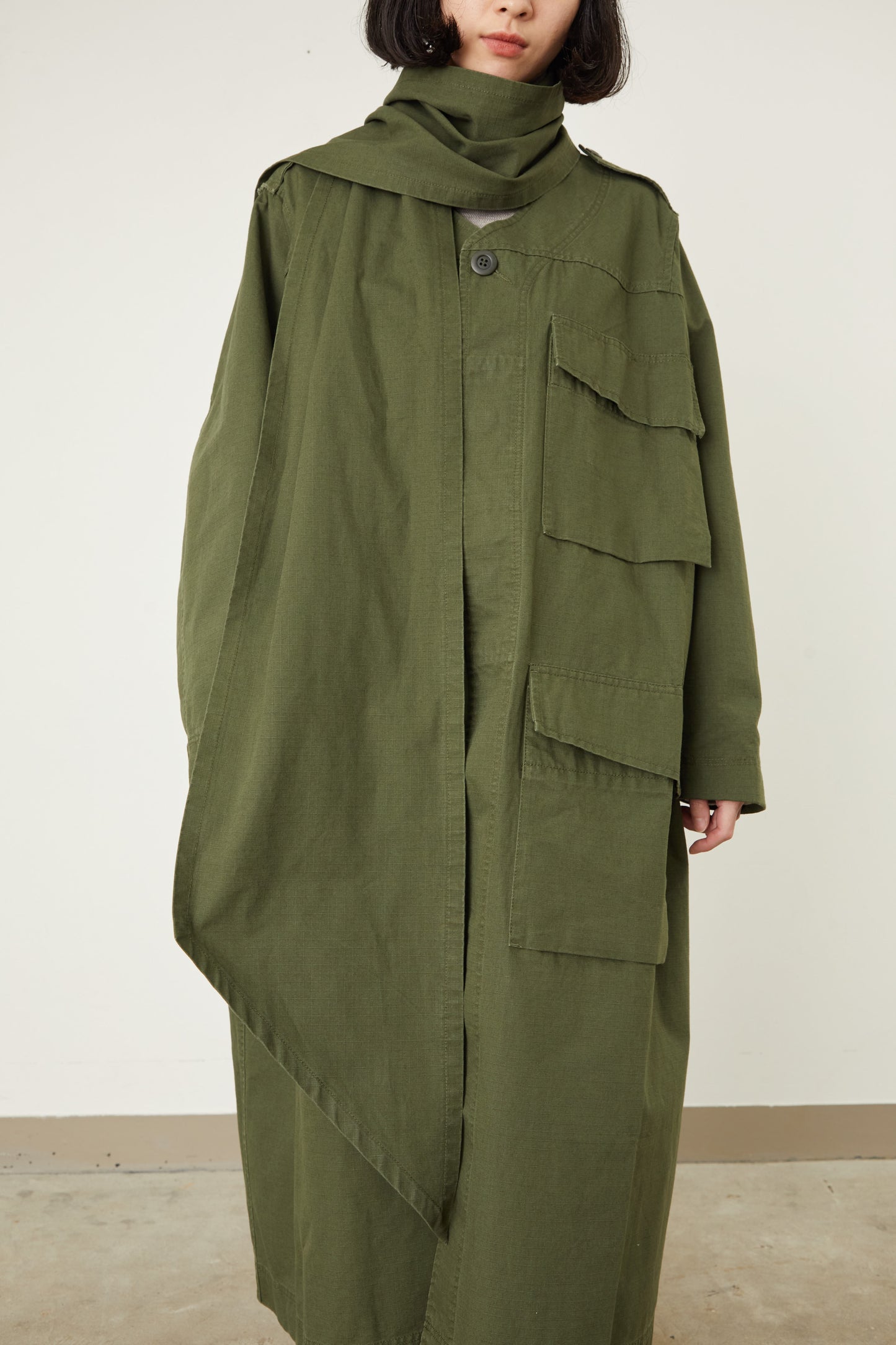 i'm here : HAOLI MILITARY COAT :