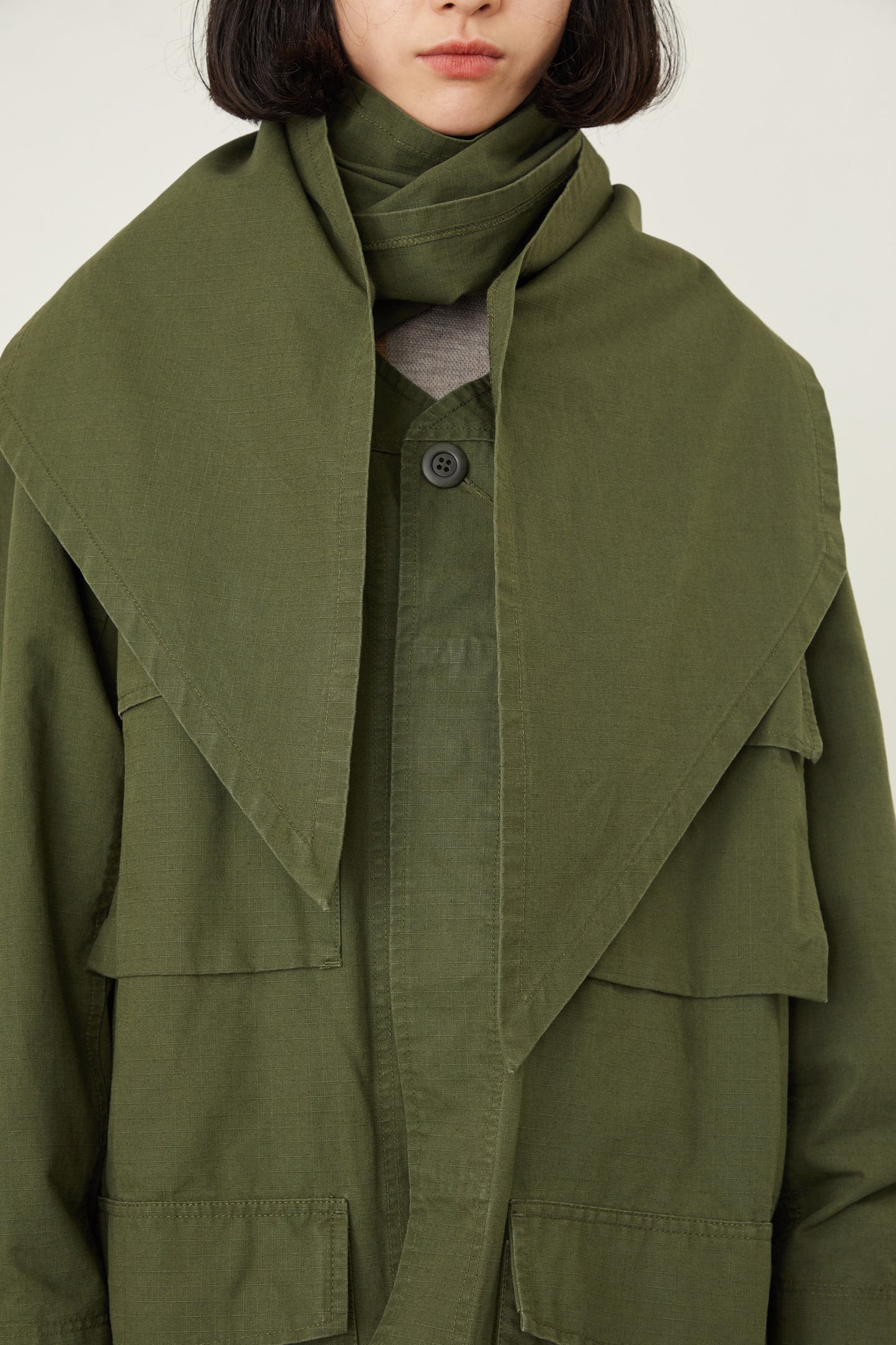 i'm here : HAOLI MILITARY COAT :