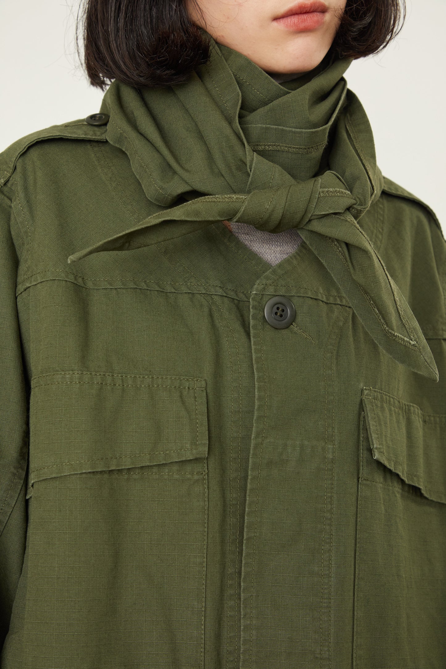 i'm here : HAOLI MILITARY COAT :