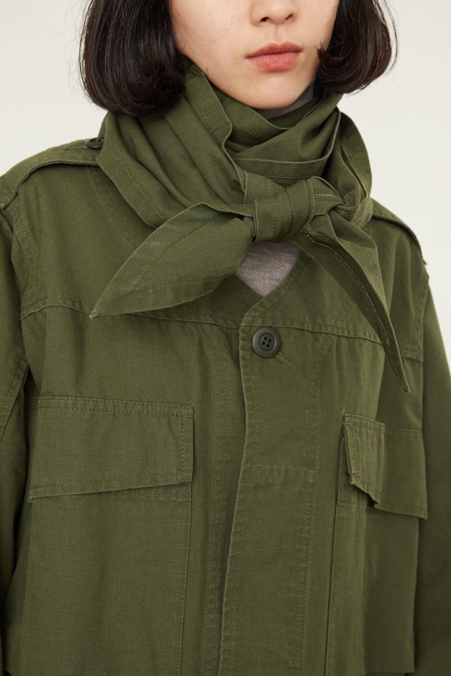 i'm here : HAOLI MILITARY COAT :