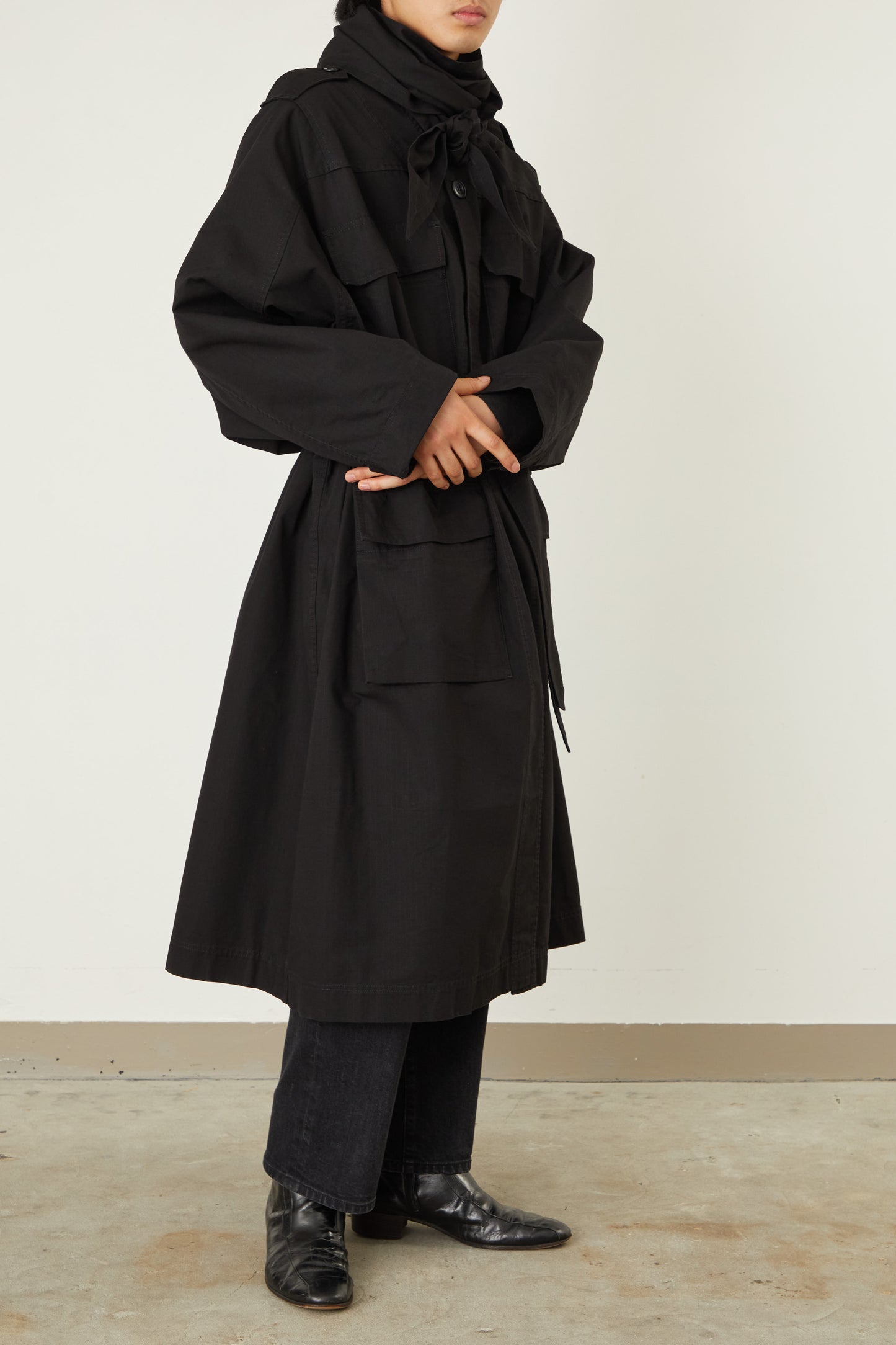 i'm here : HAOLI MILITARY COAT :