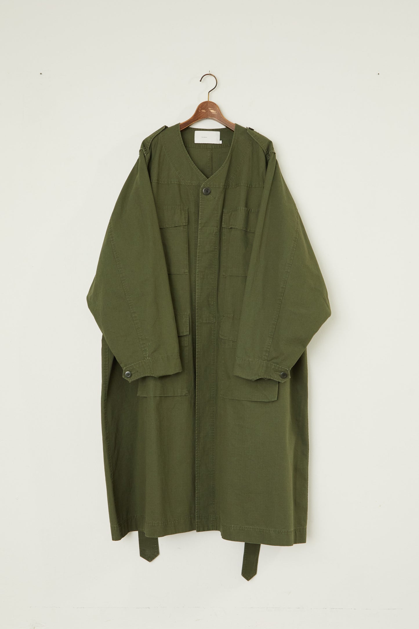 i'm here : HAOLI MILITARY COAT :